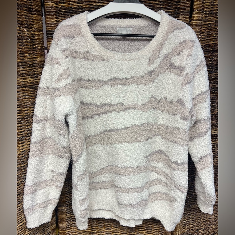 Barefoot Dreams-Woman’s Sweater, Size:2X, Pre- Owned, Pattern Print